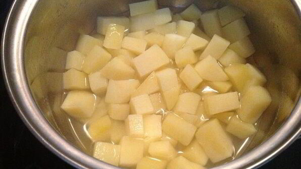 сливочно-грибной суп-пюре с фрикадельками