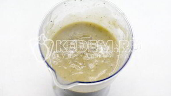 сливочный суп-пюре из цуккини