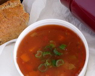 Сливово-томатный суп-пюре