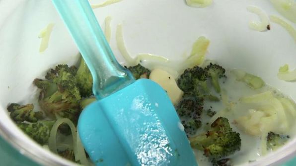 суп-пюре из брокколи