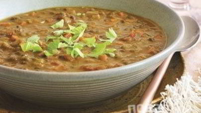 Суп-пюре из чечевицы