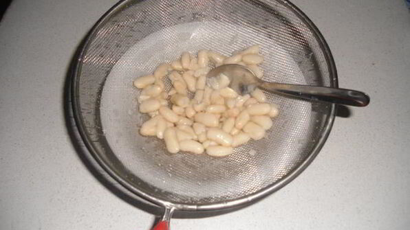 суп-пюре из фасоли