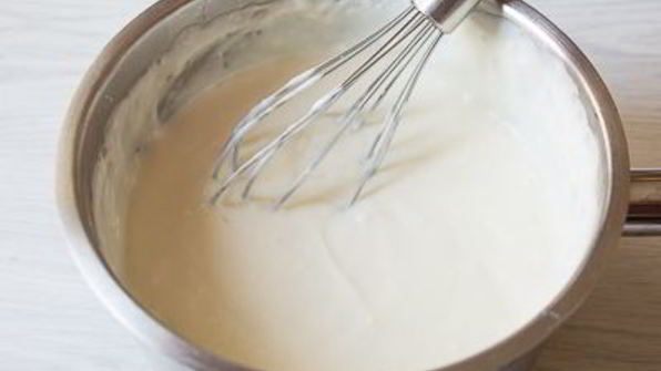 суп-пюре из горошка с запеченной курицей