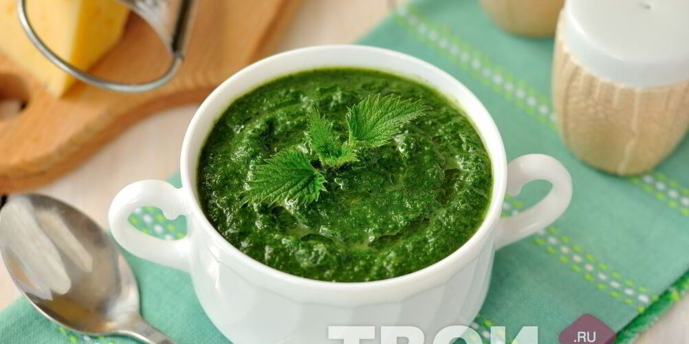 Рецепт суп-пюре из крапивы