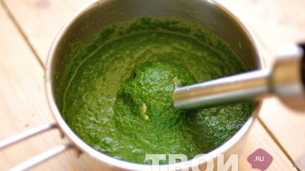 суп-пюре из крапивы