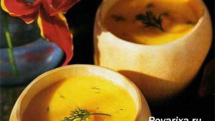 Суп-пюре из кукурузы