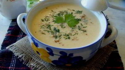 Суп-пюре из курицы