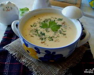 Суп-пюре из курицы