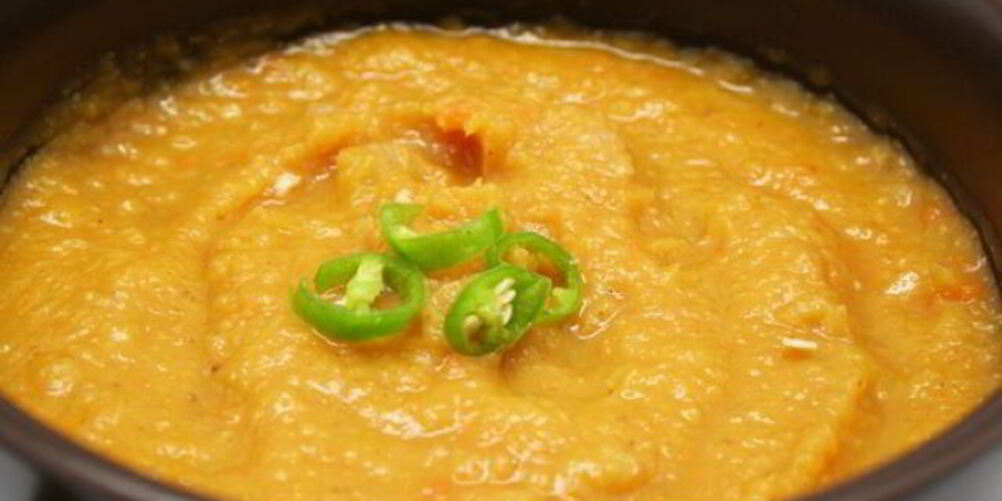 Рецепт суп-пюре из нута и лука порея