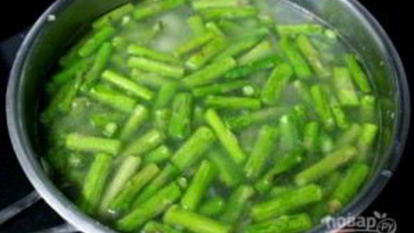 суп-пюре из спаржи