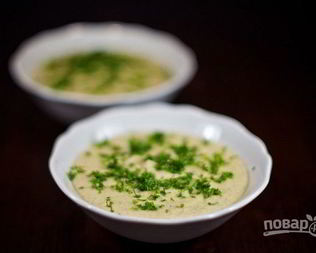 Суп-пюре из свежих грибов