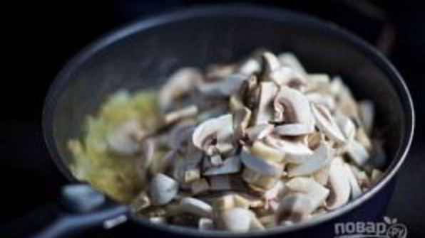 суп-пюре из свежих грибов