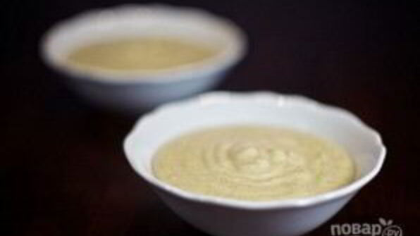 суп-пюре из свежих грибов