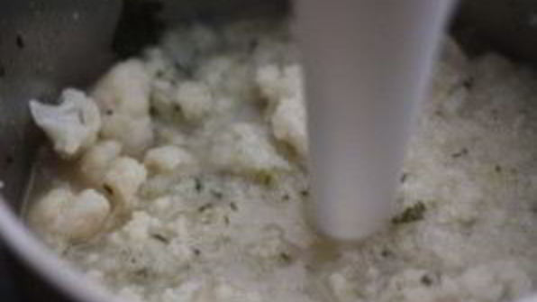 суп-пюре из цветной капусты диетический