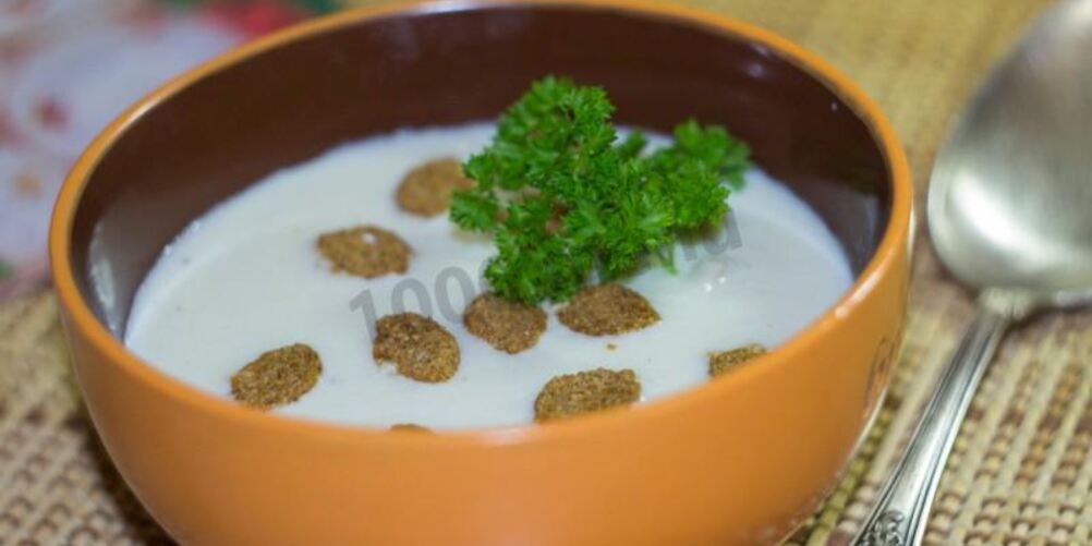 Рецепт суп пюре из цветной капусты со сливками