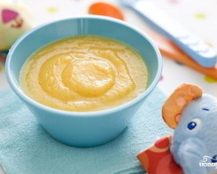 Суп-пюре из тыквы для детей