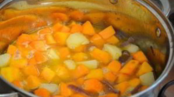 суп-пюре из тыквы для детей