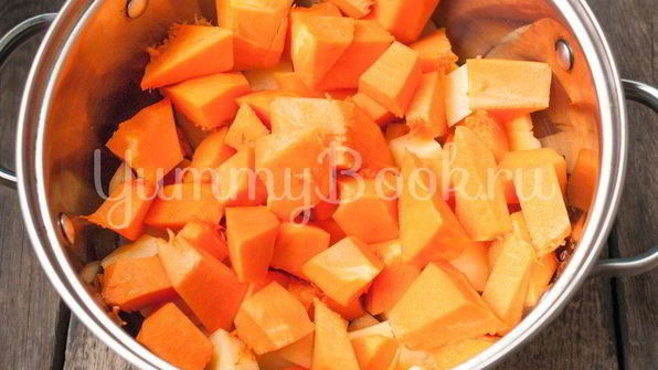 суп-пюре из тыквы с сыром