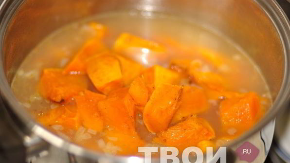 суп-пюре из тыквы