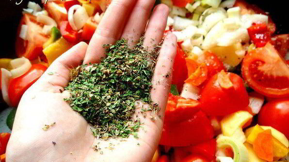 суп-пюре из запеченных овощей