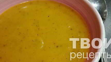 Суп-пюре морковный