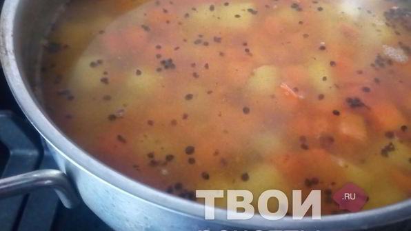 суп-пюре морковный