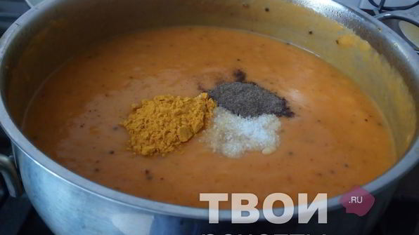 суп-пюре морковный