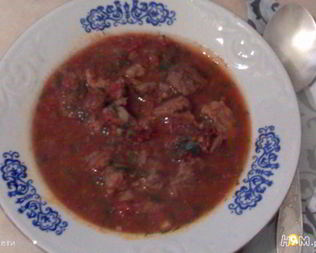 Суп-пюре Острый