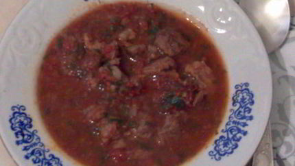 Суп-пюре Острый