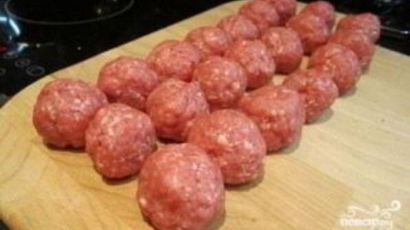 суп-пюре с фрикадельками