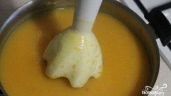 суп-пюре с фрикадельками