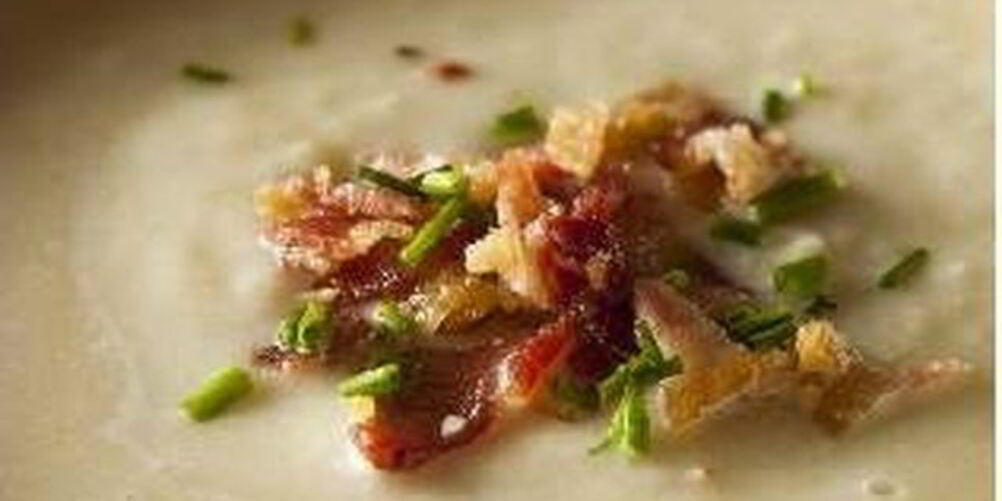 Рецепт суп-пюре с луком-пореем