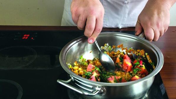 суп-пюре с мидиями