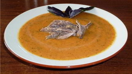 Суп-пюре с мясом