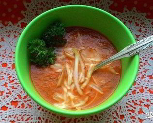 Томатный суп-пюре простой