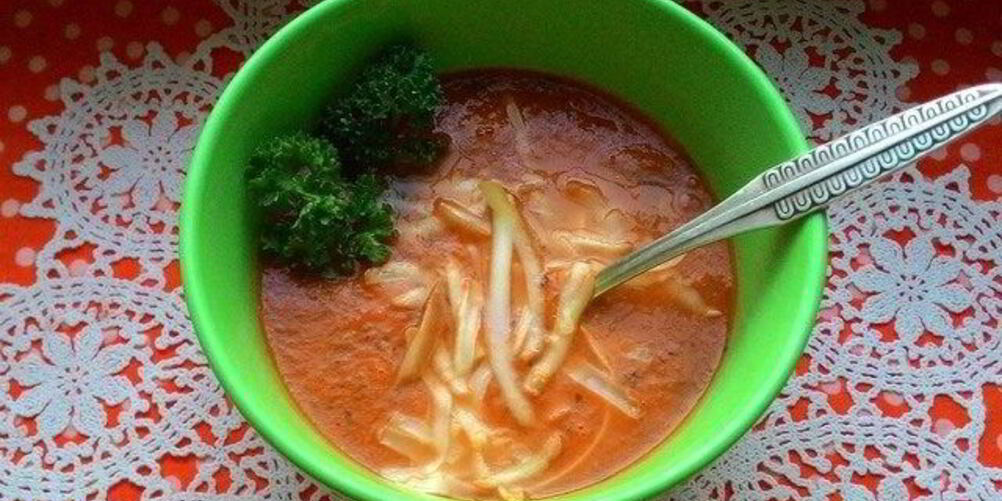 Рецепт томатный суп-пюре простой