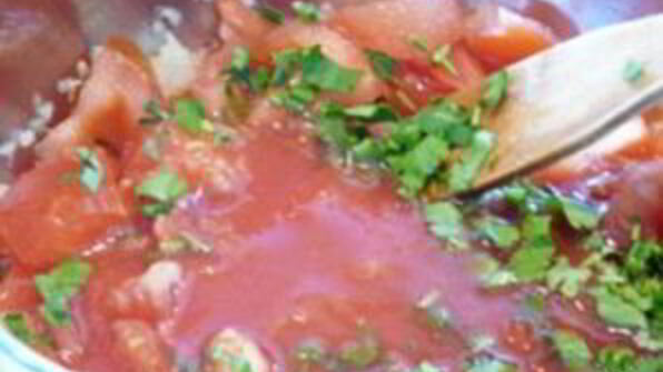 томатный суп-пюре простой