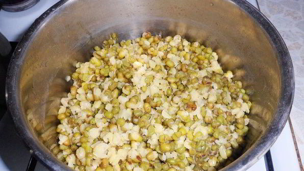 томатный суп-пюре с машем