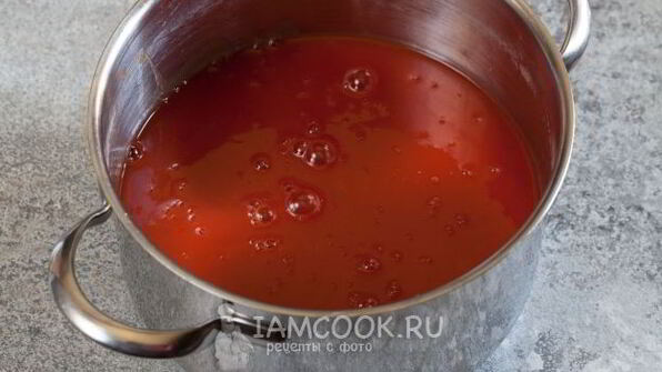 томатный суп-пюре с рисом