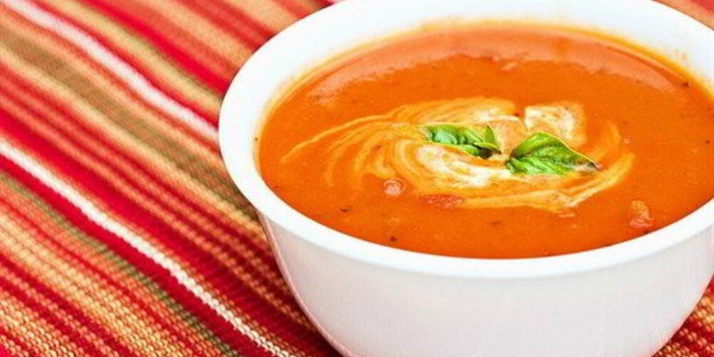 Рецепт томатный суп-пюре