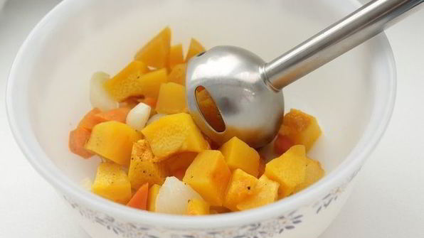 тыквенный суп-пюре с чечевицей