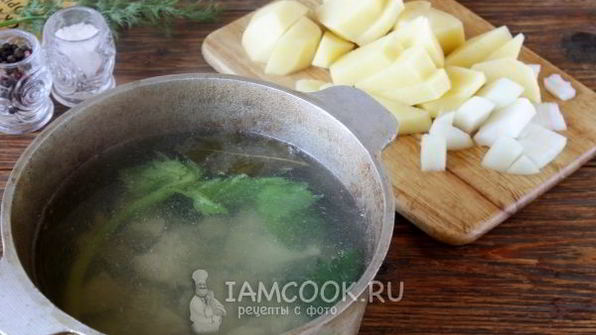 тыквенный суп-пюре со сливками