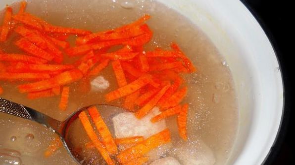 суп разгрузочный с геркулесом