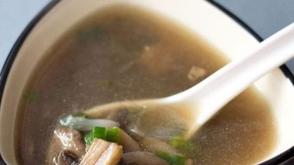 Суп с грибами