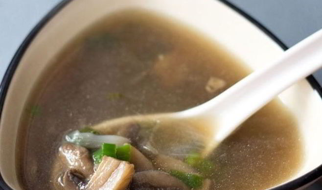 Суп с грибами