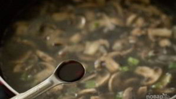 суп с грибами