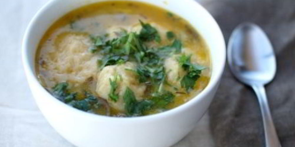 Рецепт суп с кнедликами