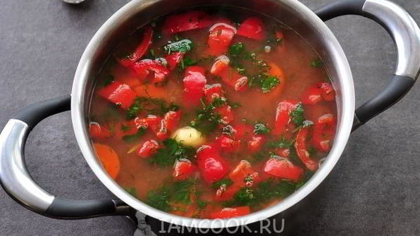 суп с красной фасолью консервированной