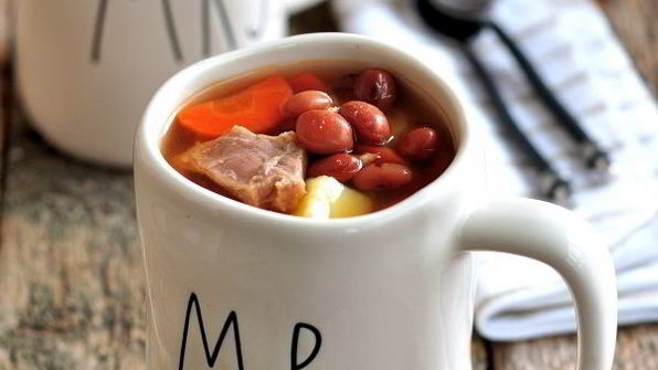 суп с красной фасолью консервированной