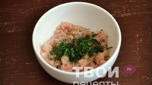 суп с куриными клецками